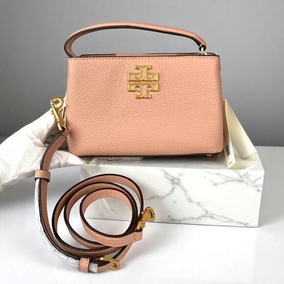 NWT Tory Burch Britten Micro Satchel Crossbody Shoulder Bag - Picture 1 of 12